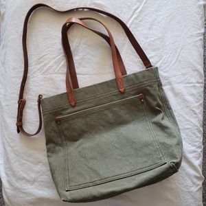 Madewell Medium Transport Tote Canvas